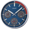 Zegar ścienny SEIKO QXA822S 33 cm cichy mechanizm termometr