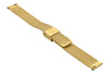 Bransoleta stalowa do zegarka 14 mm Bisset BM-103/14 Gold Mat