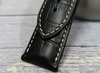 Skórzany wodoodporny pasek do zegarka 26 mm HIRSCH Duke L 01028051-2-26