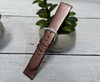 Skórzany wodoodporny pasek do zegarka 20 mm HIRSCH Cashmere M 03902161-2-20