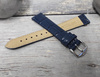 Skórzany wodoodporny pasek do zegarka 18 mm HIRSCH Louisianalook L 03427080-2-18