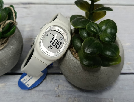 Zegarek Xonix BBR-001 dziecięcy elektroniczny biały