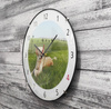 Zegar ścienny Atrix ATE900PL1 BL SW Pies golden retriver 28 cm