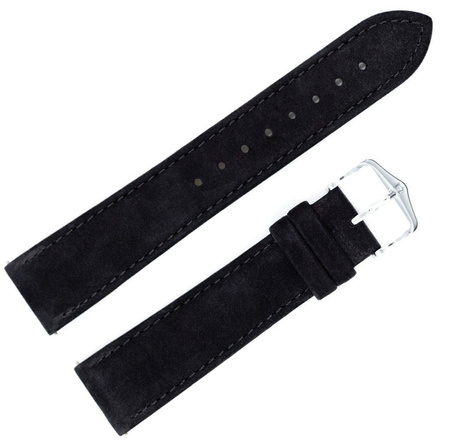 Skórzany pasek do zegarka 18 mm HIRSCH Osiris Nubuk 03433050-2-18