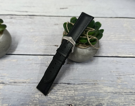 Skórzany wodoodporny pasek do zegarka 20 mm HIRSCH James L 0925002050-2-20