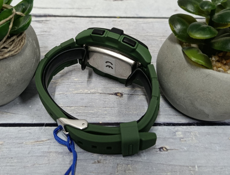 Zegarek Xonix DBI-004 męski elektroniczny zielony 43 mm