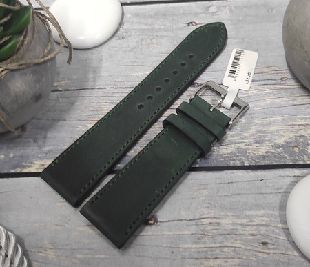 Skórzany pasek do zegarka 22 mm Lavvu LSZUG22 skóra licowa