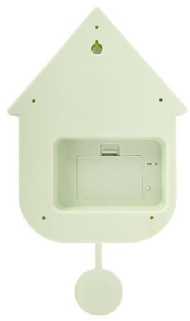 Zegar z kukułką i wahadłem Karlsson KA5768LG jasnozielony Modern Cuckoo