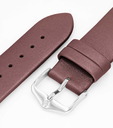 Skórzany wodoodporny pasek do zegarka 12 mm HIRSCH Cashmere M 03902161-2-12