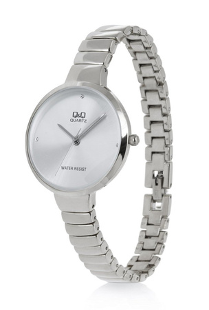 Zegarek Q&Q F611-201 Klasyczny Cyrkonie