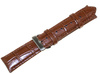 Skórzany pasek do zegarka Casio BEM-302L brązowy 20 mm