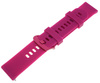 Silikonowy pasek do zegarka 20 mm Diloy SBR42.20.4 bordowy