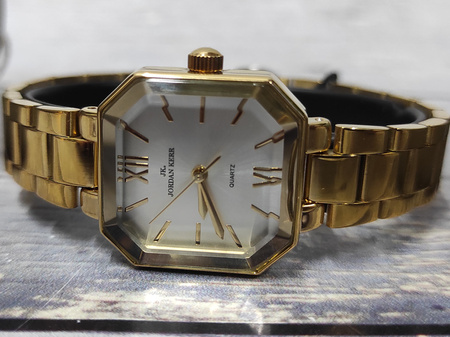 Zegarek Jordan Kerr P9005 IPG TSI damski kwadratowy 26 mm