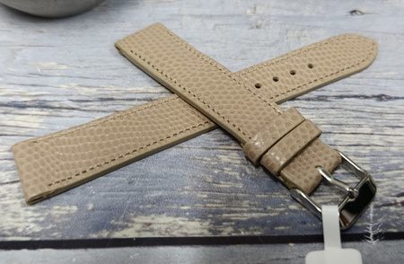 Skórzany pasek do zegarka 16 mm Lavvu LIZARD LSAFF16 skóra licowa