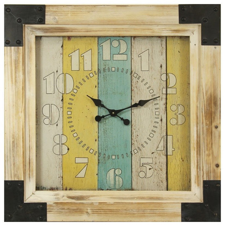 Zegar ścienny Art-Pol 101181 Duży Drewniany Retro 78 cm