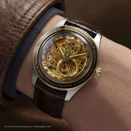 Zegarek Timex Harry Potter x Timex Waterbury Skeleton Automatic TW2Y75500