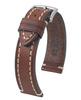 Skórzany wodoodporny pasek do zegarka 20 mm HIRSCH Liberty L 10900210-2-20