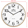 Zegar ścienny MPM E01.4201.51 fi 30 cm Czytelny