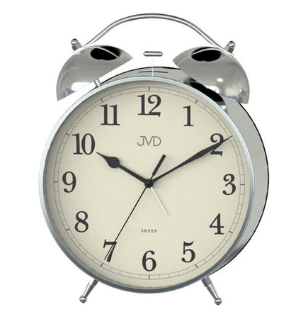 Budzik JVD SRP2107.1 Bardzo duży fi 21,5 cm Bell Alarm
