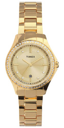 Zegarek Timex Celine TW6A04600 damski 30 mm cyrkonie