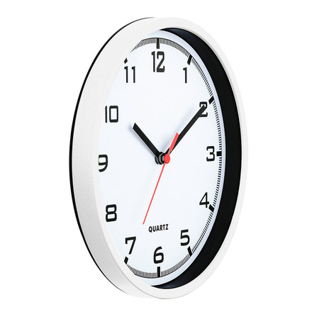Zegar ścienny MPM E01.2477.00 fi 20 cm Czytelny