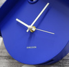 Zegar z kukułką i wahadłem Karlsson KA6131BL niebieski Retro Cuckoo 25x25 cm