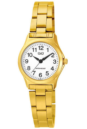 Biżuteryjny zegarek damski Q&Q C07A-001P