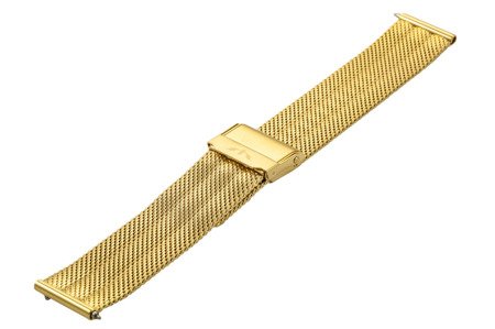 Bransoleta stalowa do zegarka 14 mm Bisset BM-103/14 Gold
