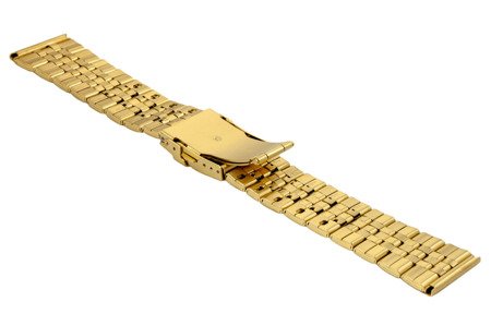 Bransoleta stalowa do zegarka 26 mm BR-123/26 Gold