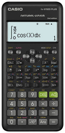Kalkulator Casio FX-570ES PLUS-2 - naturalny zapis