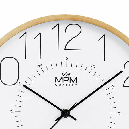 Zegar ścienny MPM E01.4233.5100 fi 30 cm Czytelny