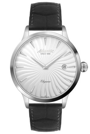 Zegarek Atlantic ELEGANCE 29142.41.21L Damski Klasyczny Szafir