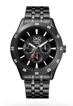 Zegarek Q&Q CE02-412 Klasyczny Black MultiData