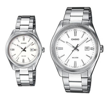 Zegarki dla pary Casio MTP-1302D-7A1VEF i C LTP-1302D -7A1