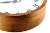Czytelny drewniany zegar ścienny MPM E07.3661.5000