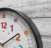 Zegar ścienny Atrix ATE2015BNC1 SW Edukacyjny 30 cm PL